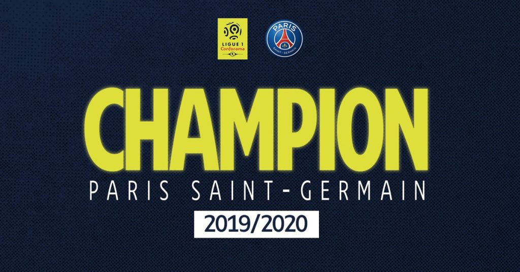แชมป์ ลีก เอิง ฝรั่งเศส ประจำฤดูกาล 2019-20